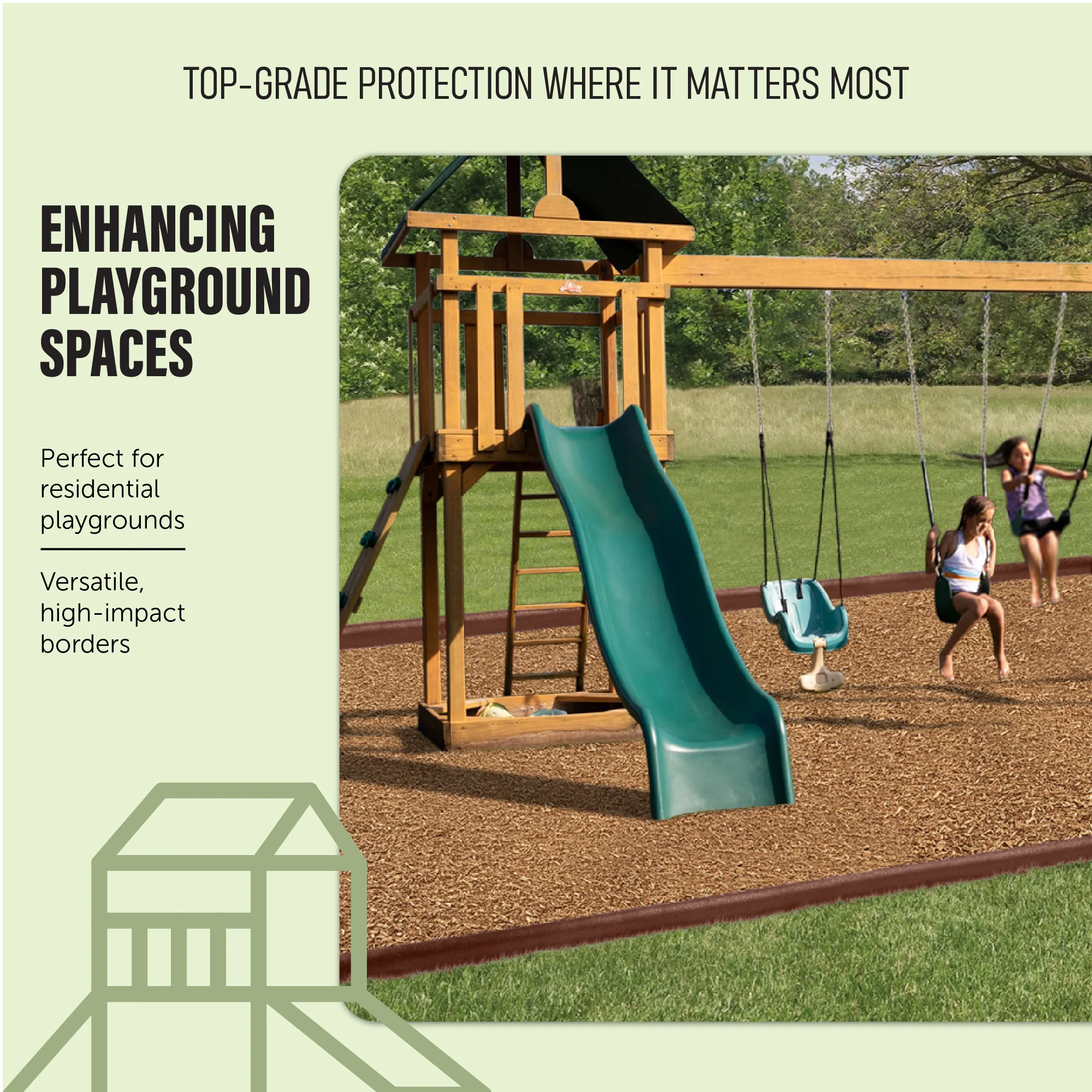 Playsafer Residential Rubber Border - Image 3