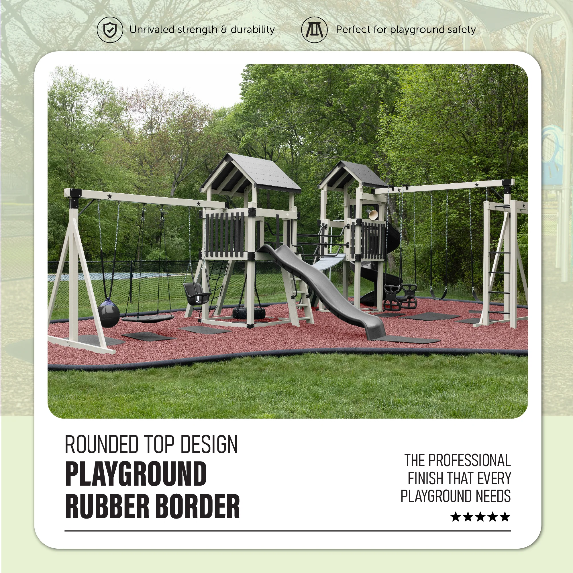 Playsafer Residential Rubber Border - Image 8