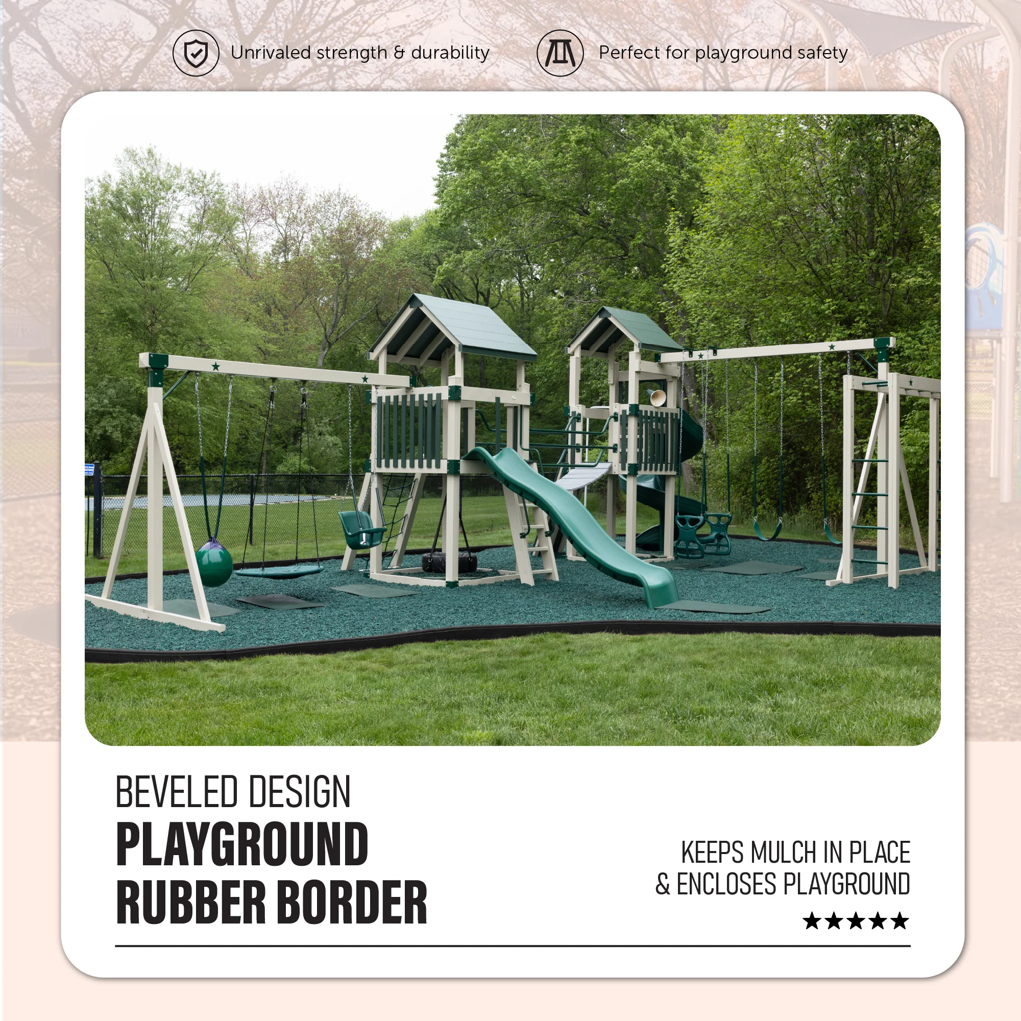 Playsafer Commercial Rubber Border - Image 4