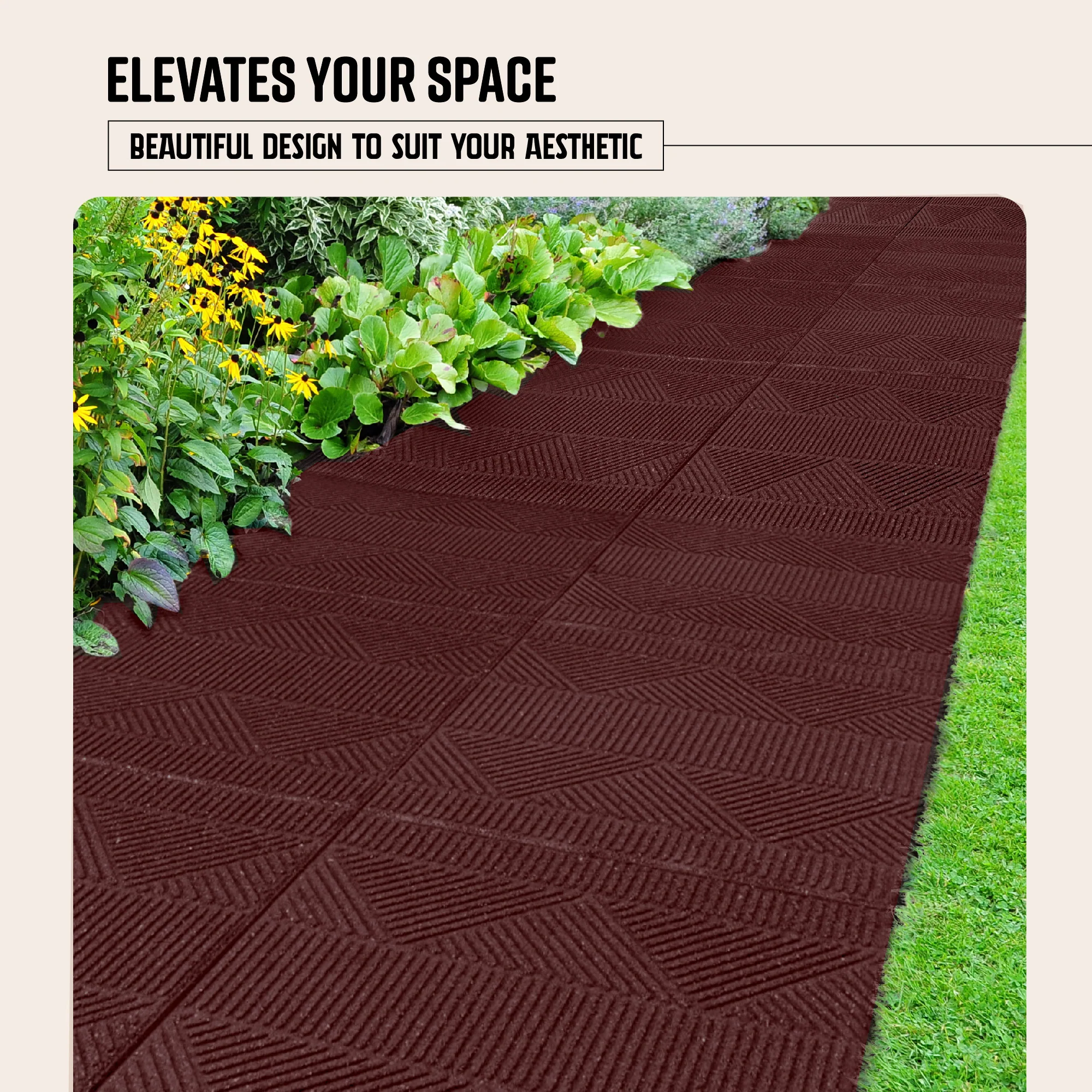 Aztec Interlocking Rubber Paver Tile - Image 13