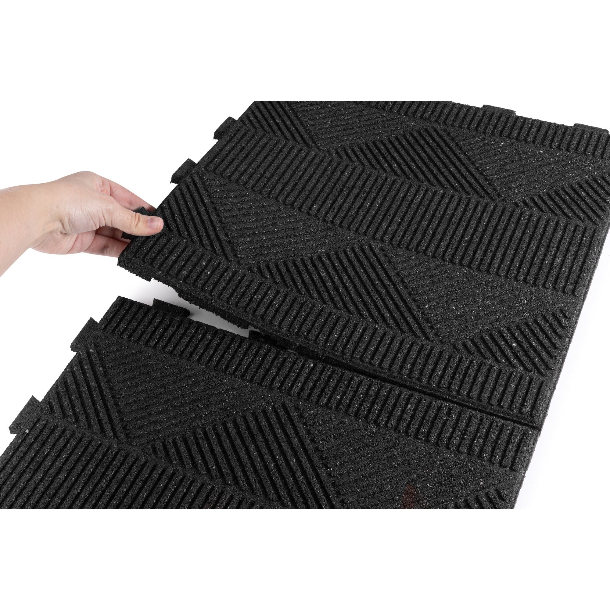 Aztec Interlocking Rubber Paver Tile - Image 4