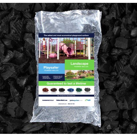 Playsafer Rubber Mulch | Unpainted Black - Image 5