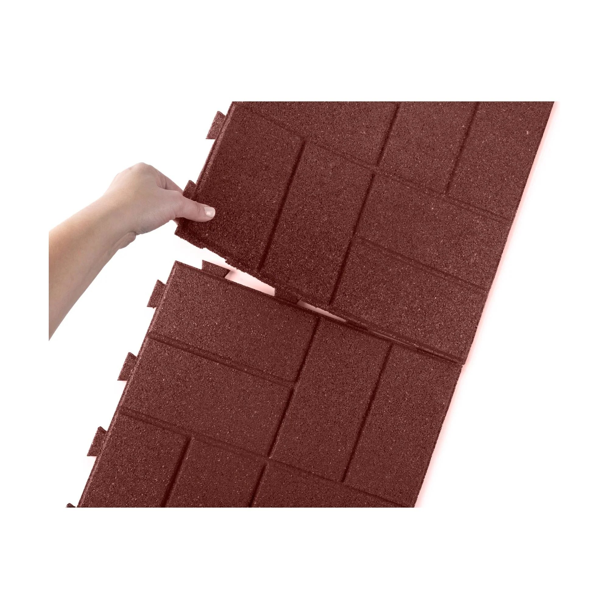 Brick Interlocking Rubber Paver Tile - Image 22