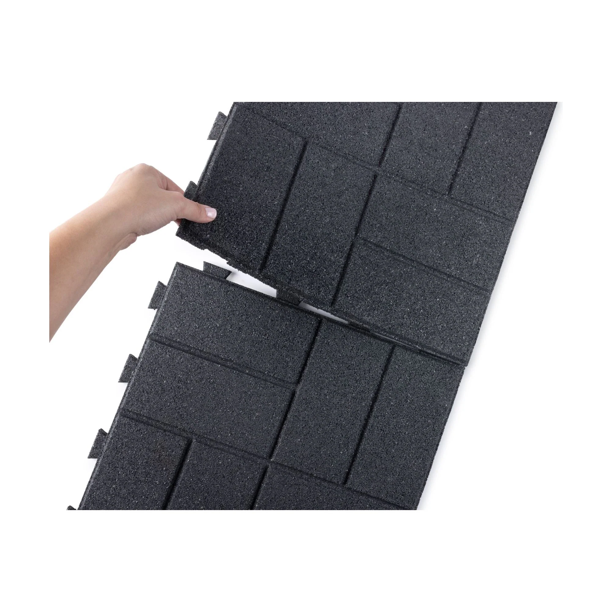Brick Interlocking Rubber Paver Tile - Image 6