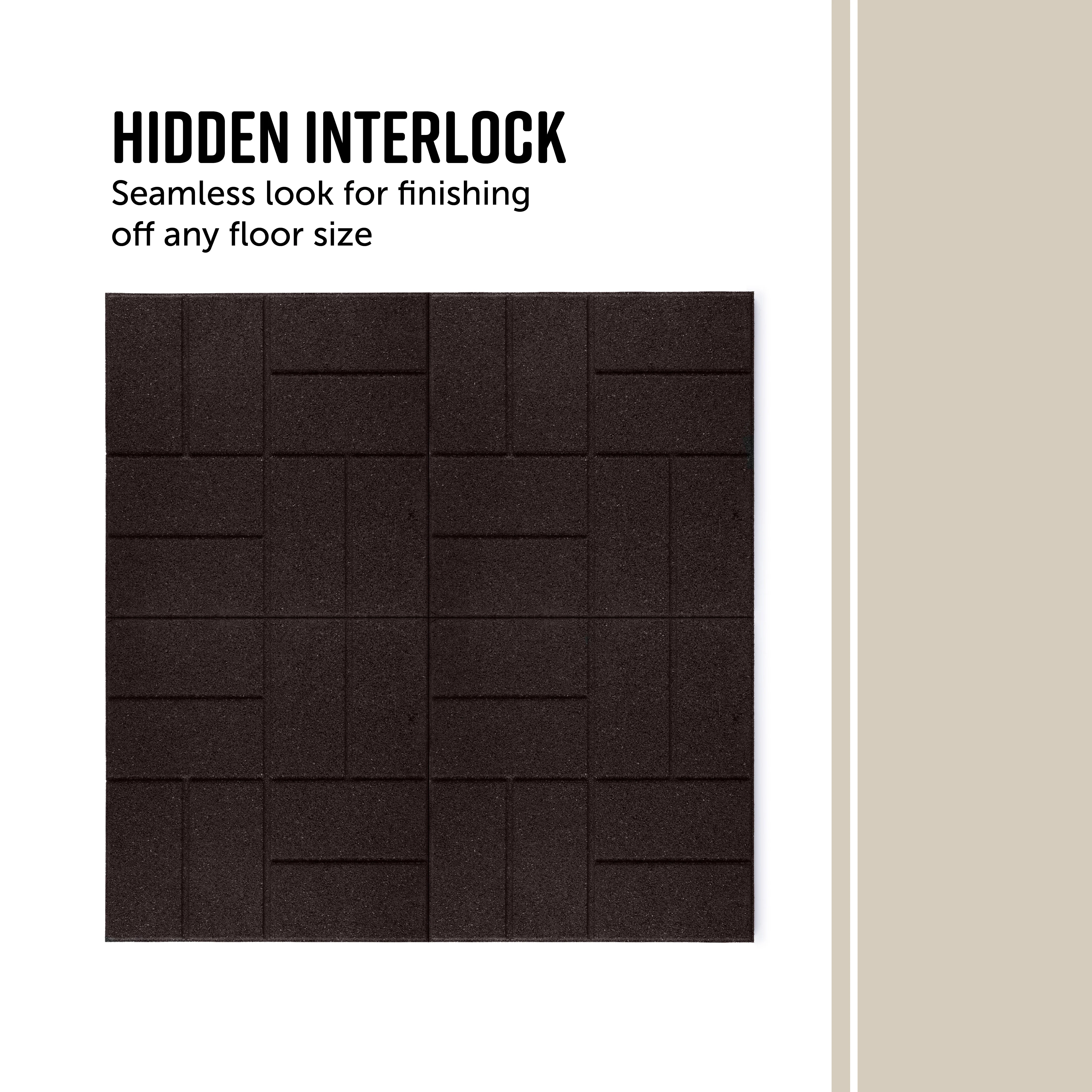 Brick Interlocking Rubber Paver Tile - Image 9