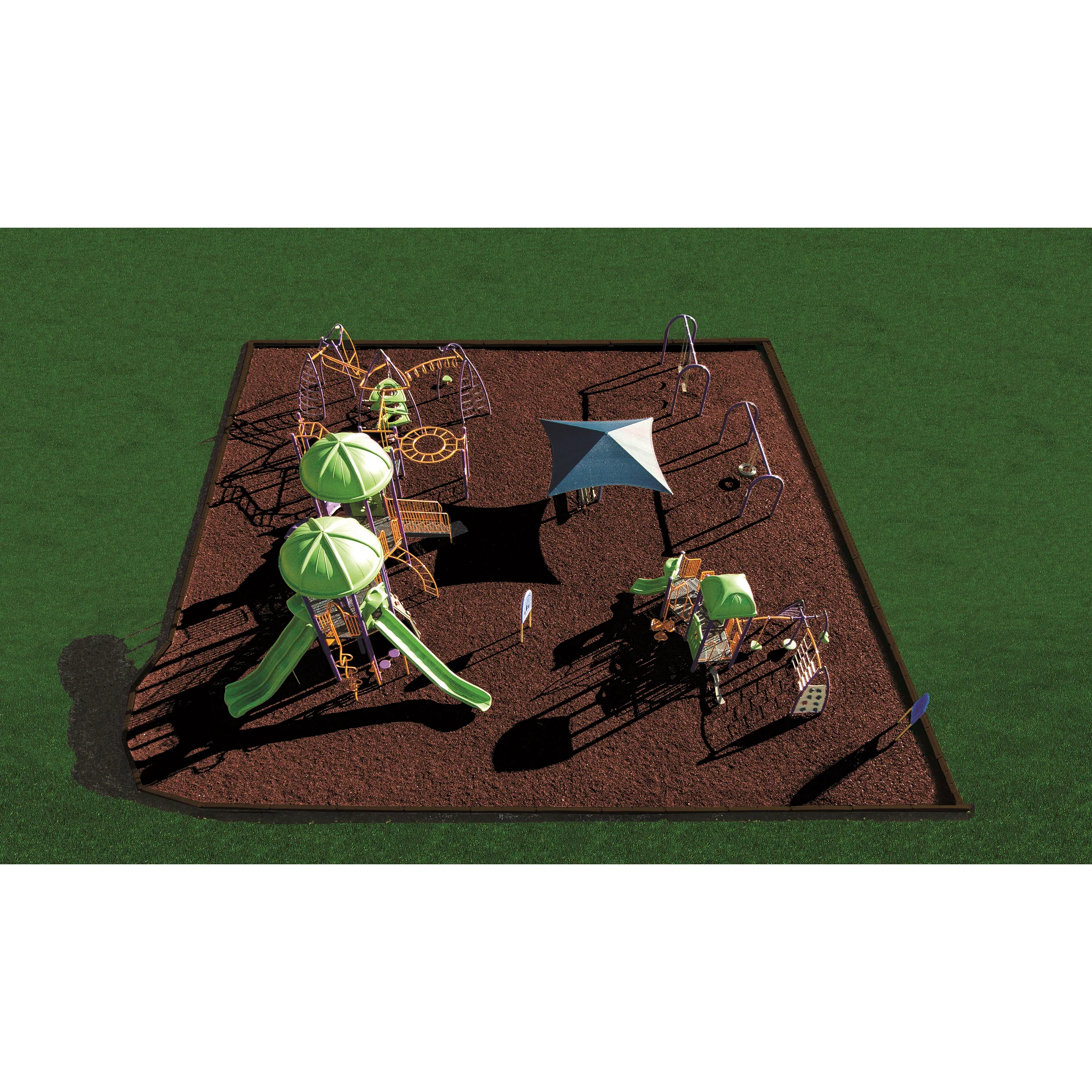 Playsafer Rubber Mulch | Cocoa Brown - Image 3