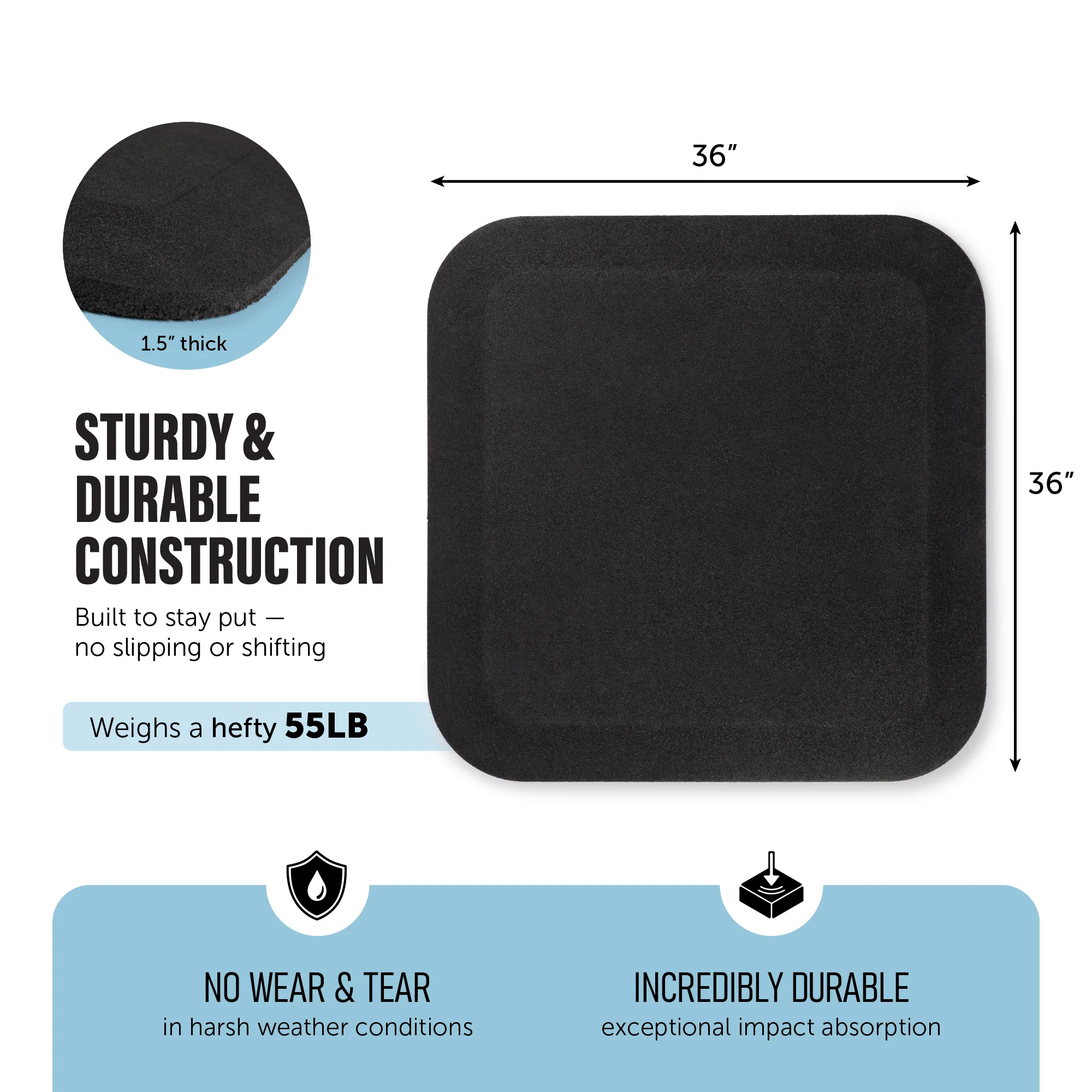 Commercial Rubber Slide Mat - Image 3