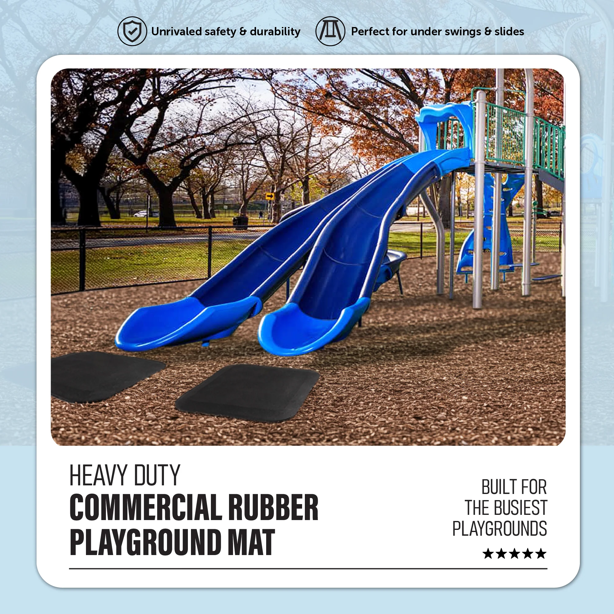 Commercial Rubber Slide Mat - Image 4