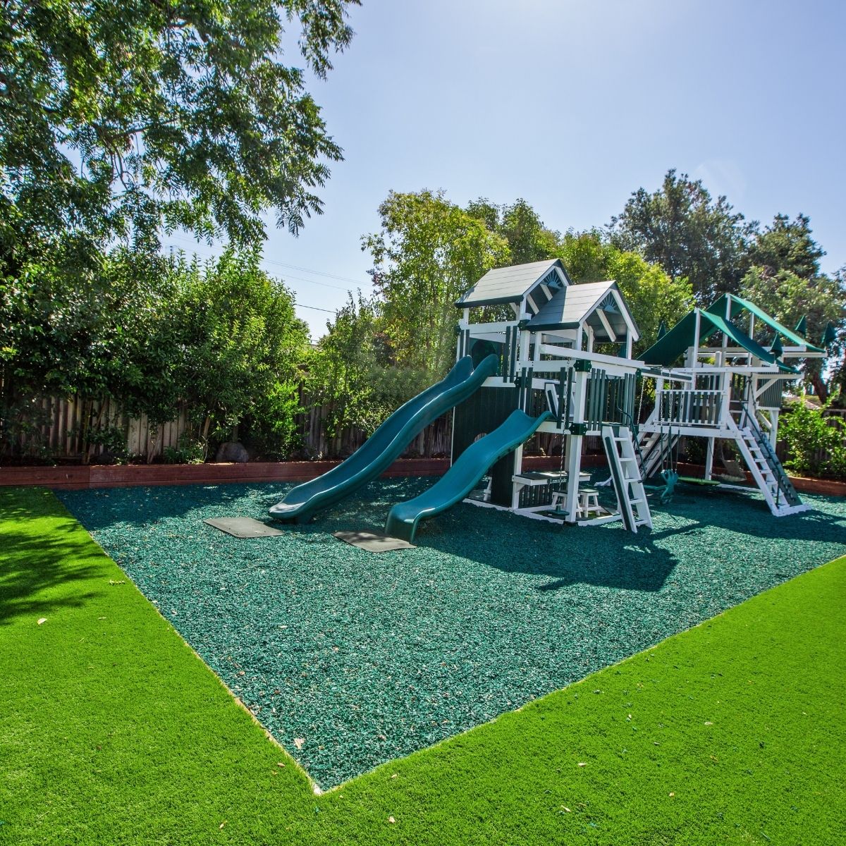 Playsafer Rubber Mulch | Green - Image 3