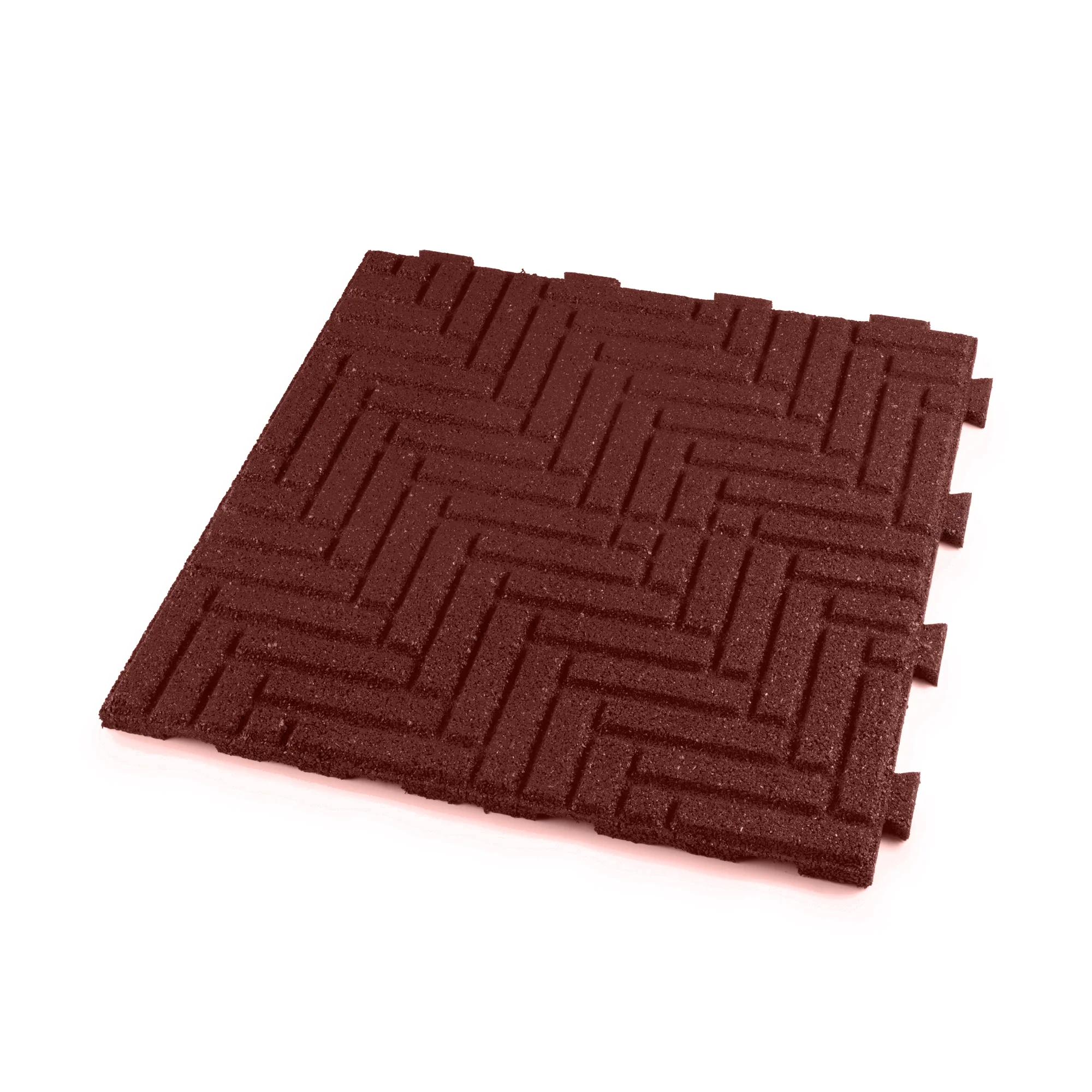 Herringbone Interlocking Rubber Paver Tile - Image 16