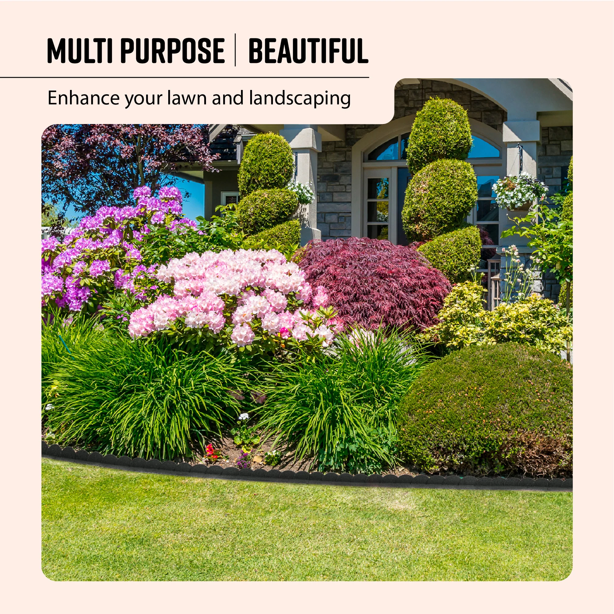 L Shape Rubber Border- Scalloped - Image 6