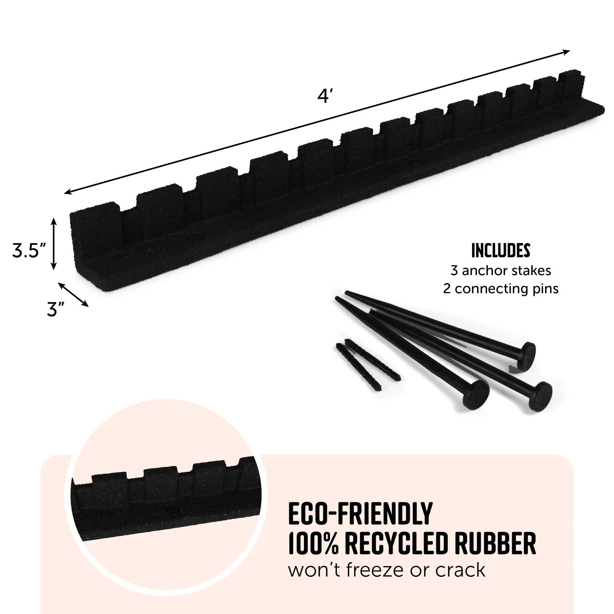 L shape  Rubber Border - Castle - Image 15