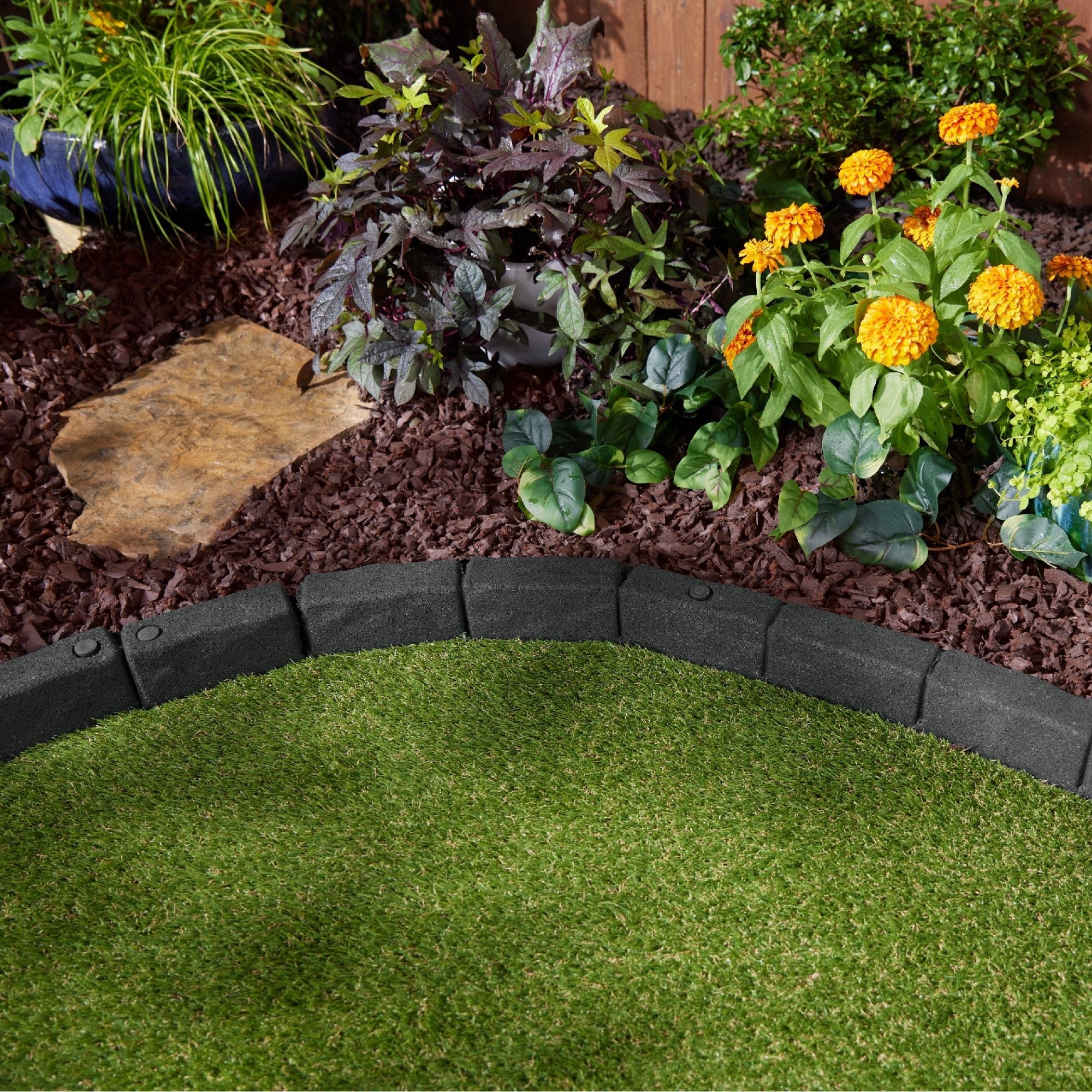 Cobblestone SmartLoc Rubber Border - Image 22