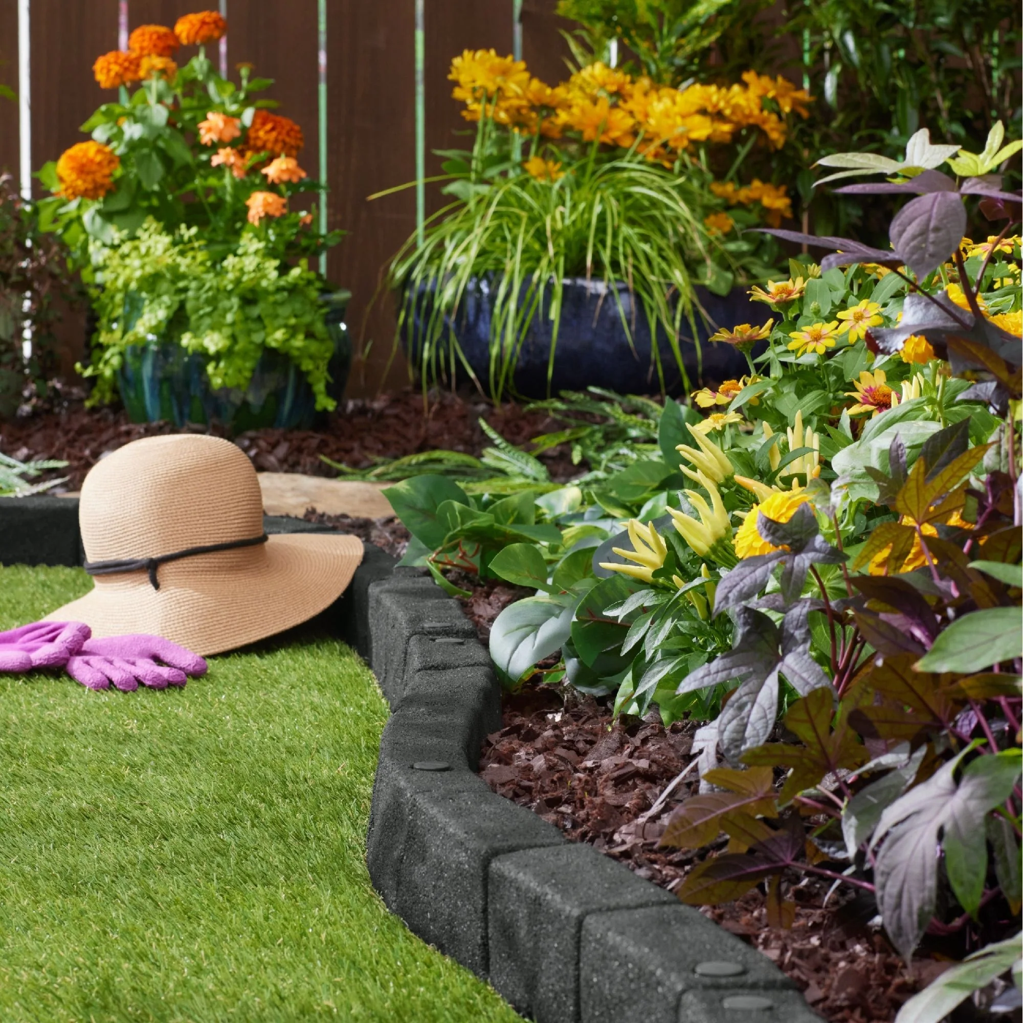 Cobblestone SmartLoc Rubber Border - Image 23