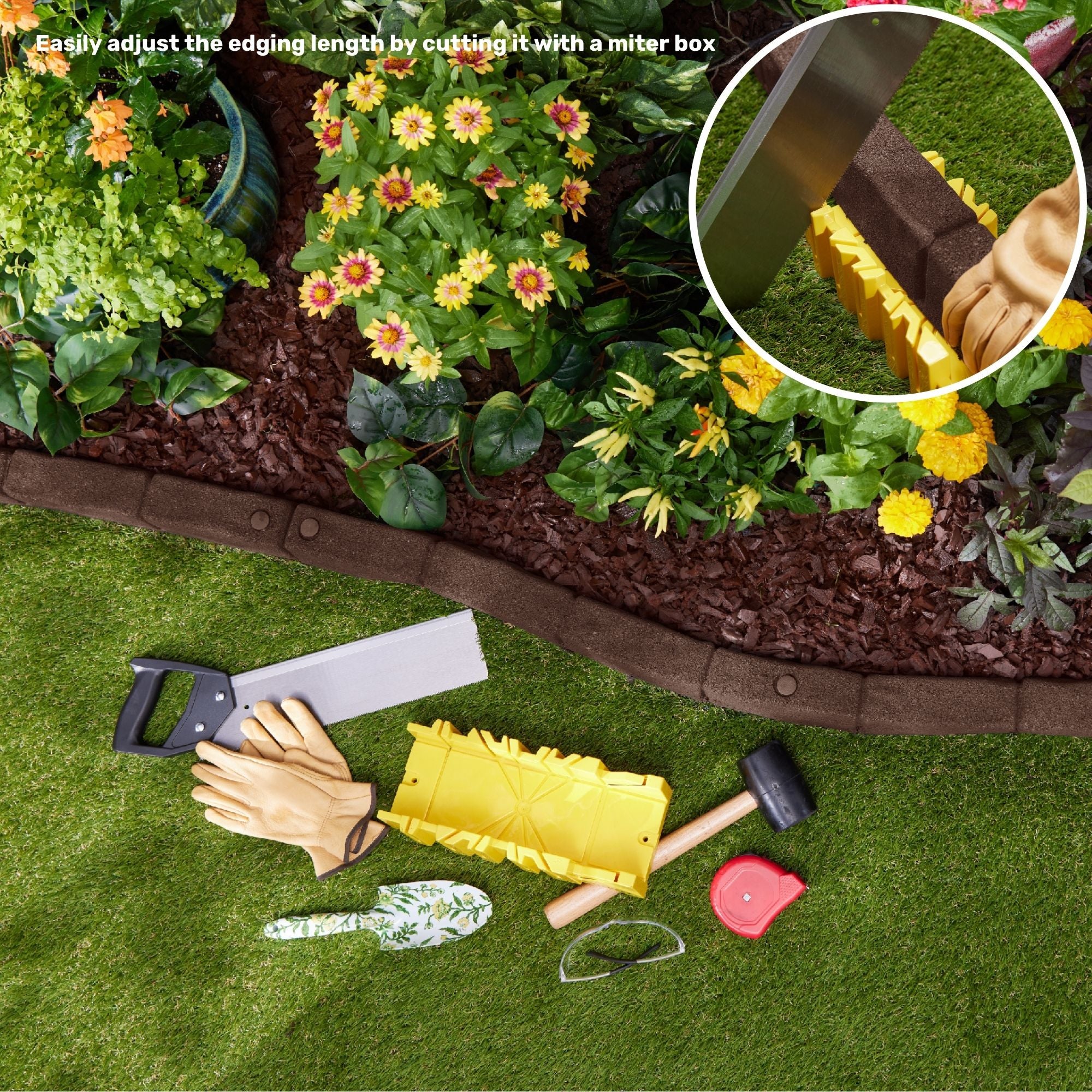 Cobblestone SmartLoc Rubber Border - Image 9