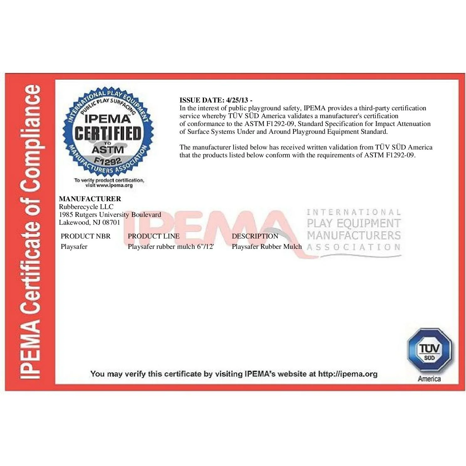 Landscape Rubber Mulch | Blue - Image 7