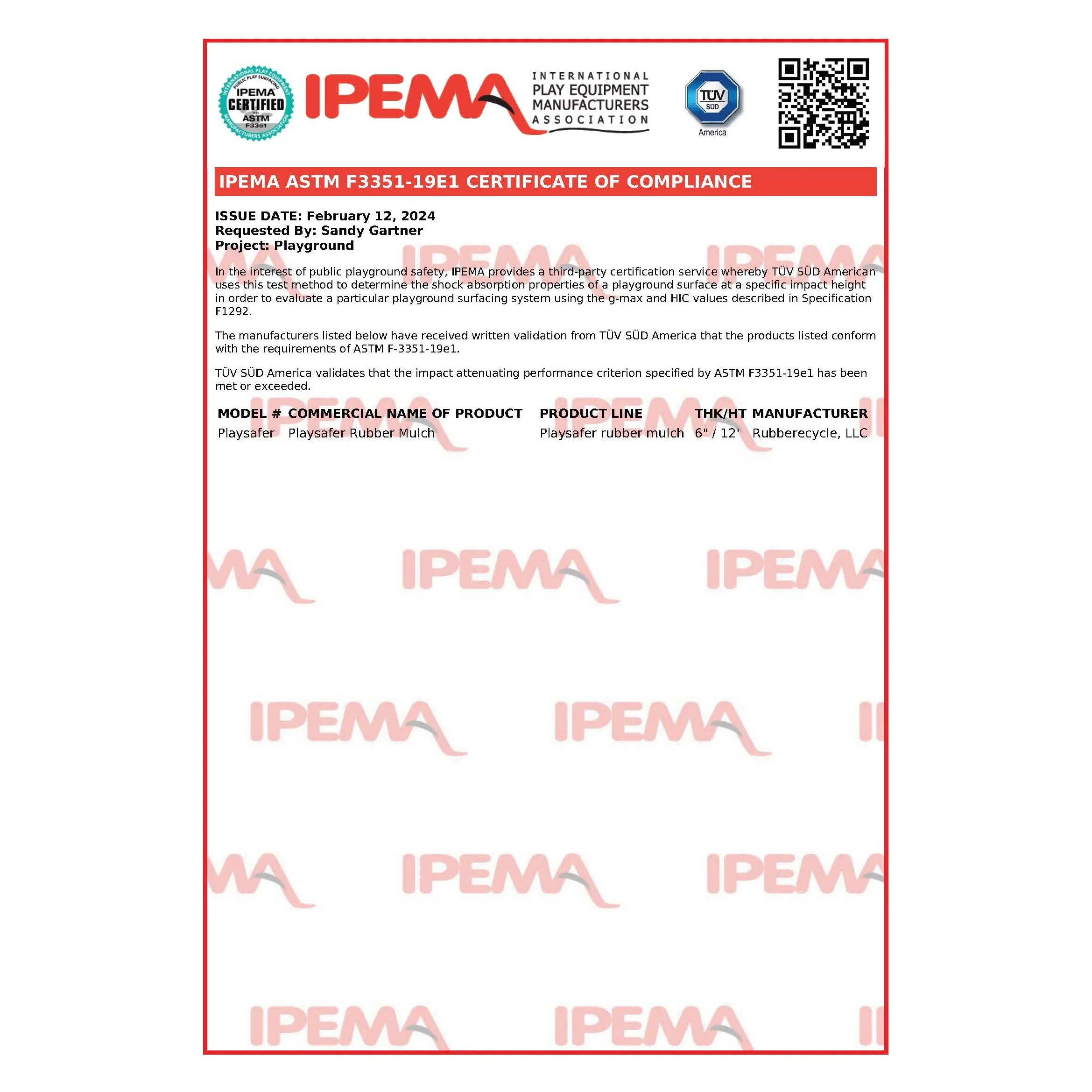 Playsafer Rubber Mulch | Terra Cotta Red - Image 11