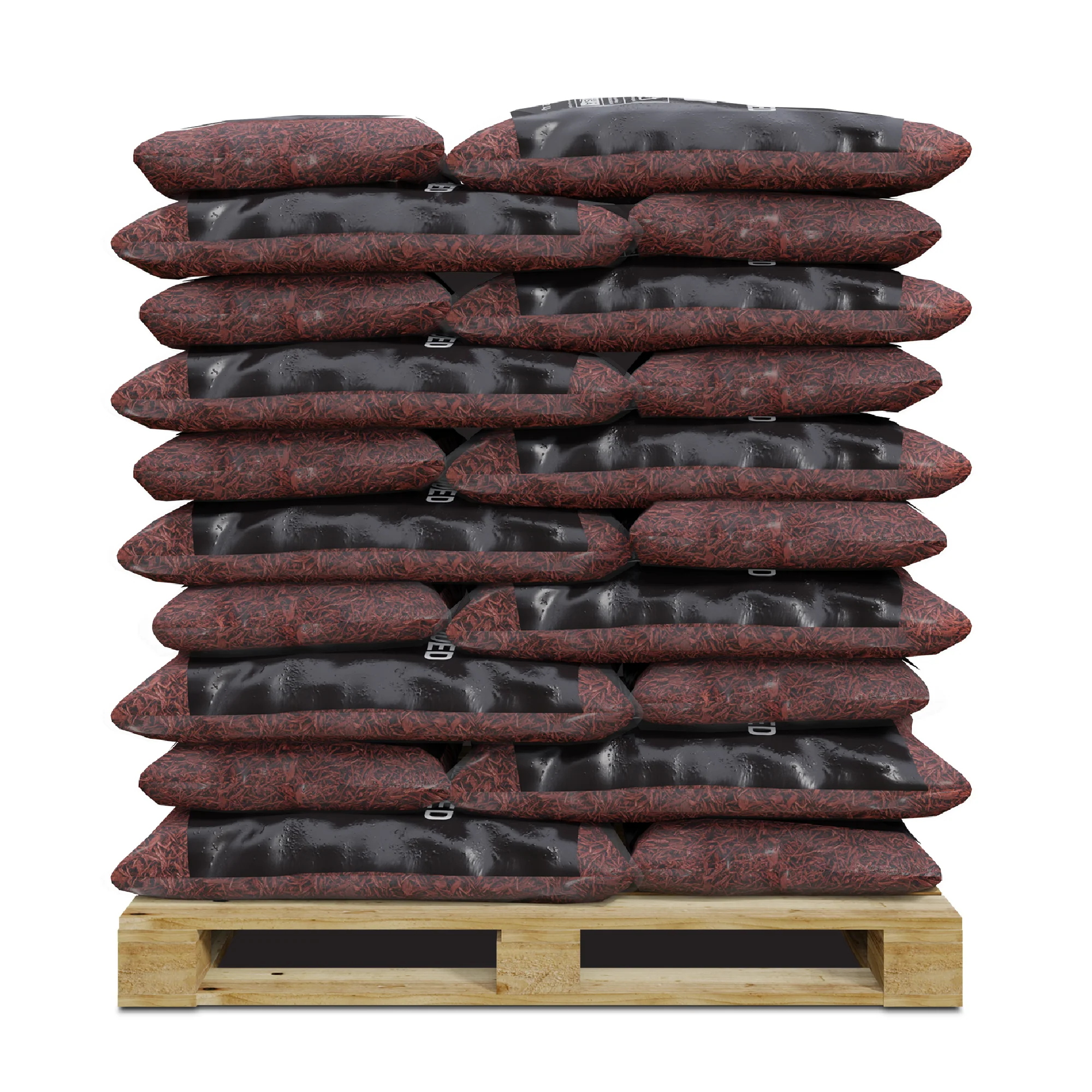 Shredded Rubber Mulch | Red - Image 5