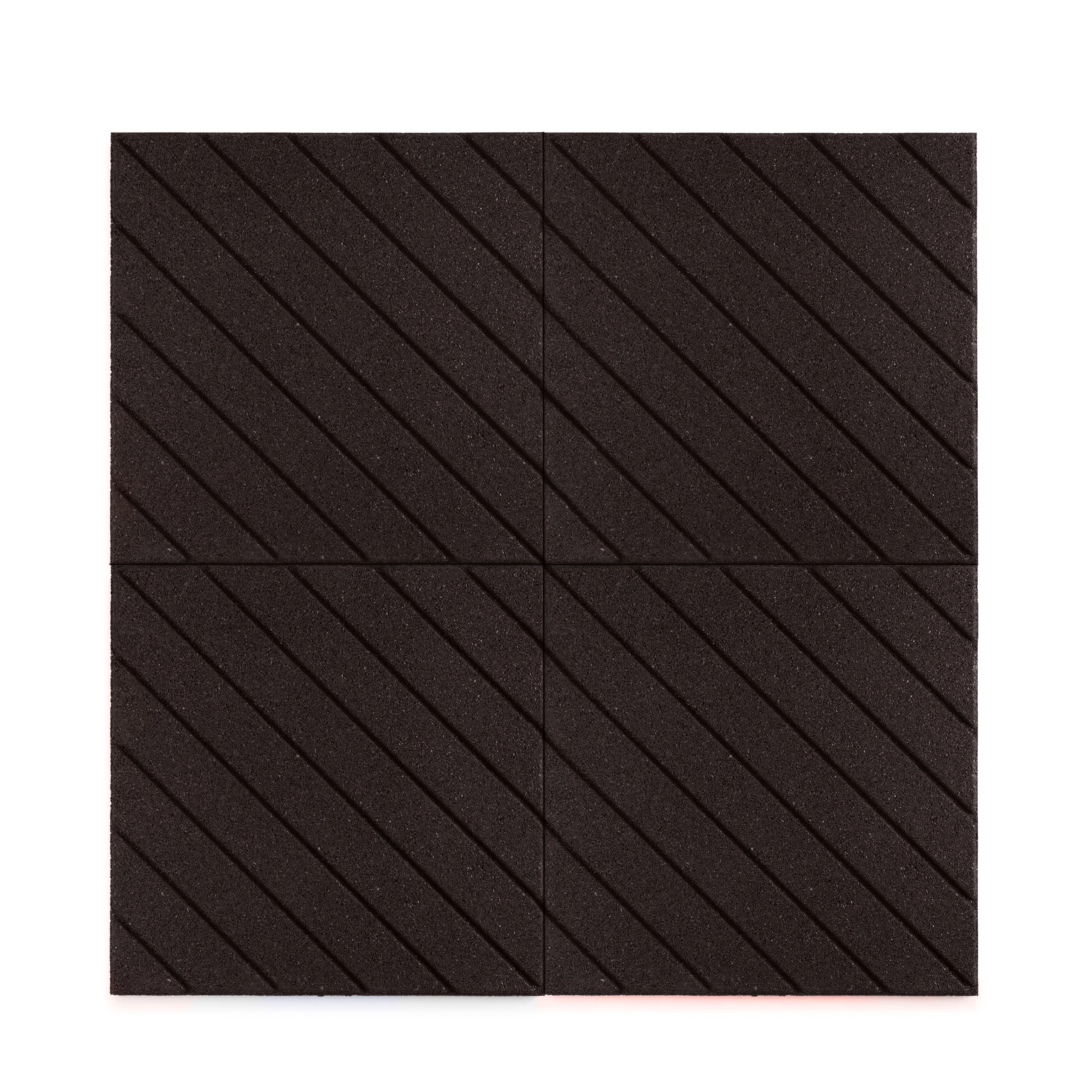 Slatted Interlocking Rubber Paver Tile - Image 10