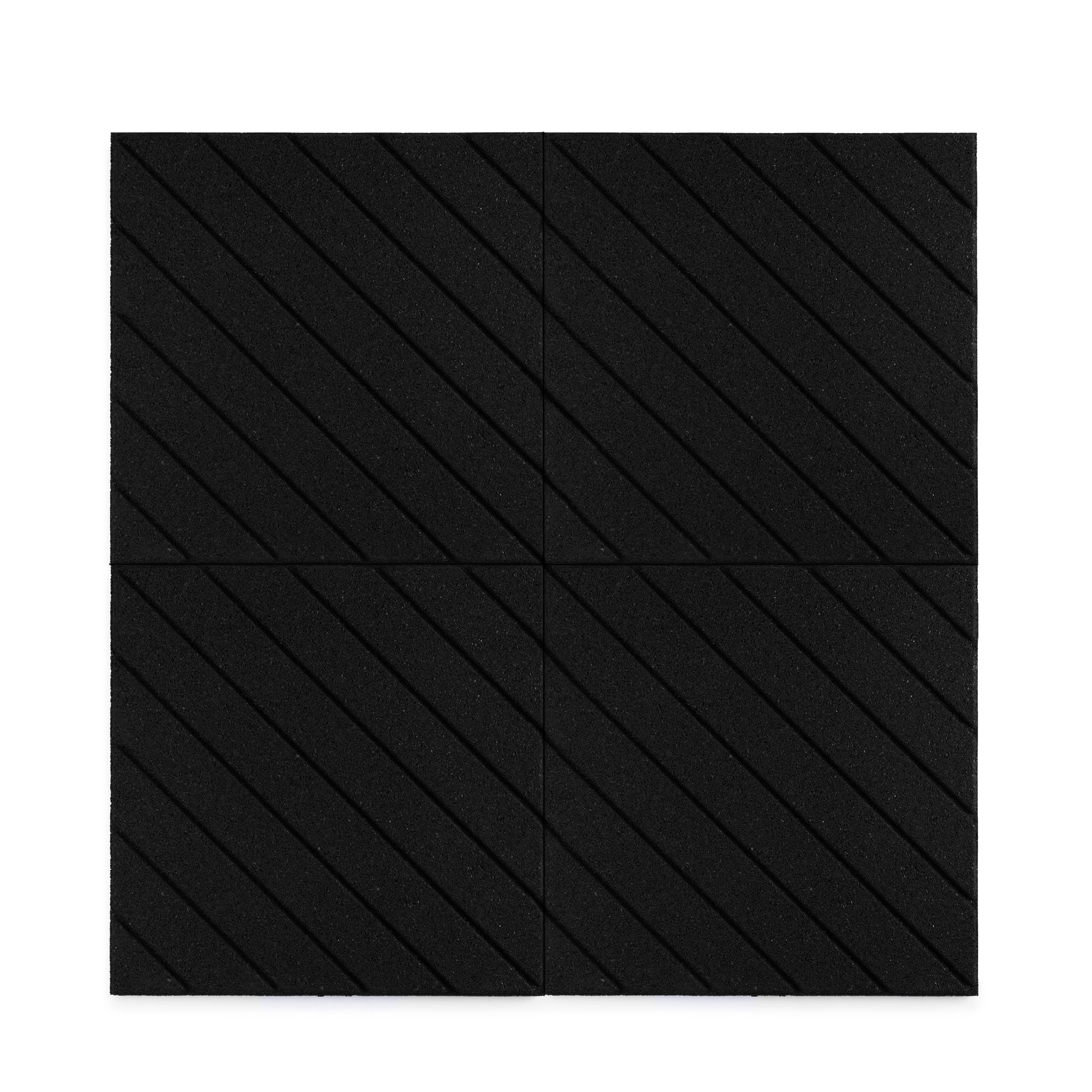 Slatted Interlocking Rubber Paver Tile - Image 16