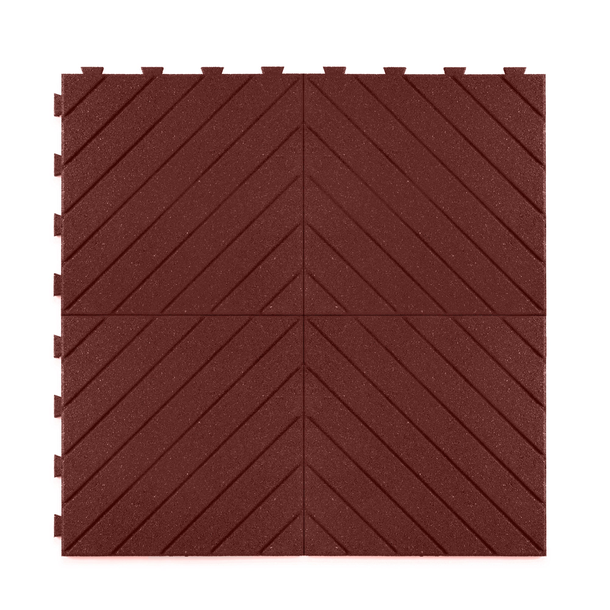 Slatted Interlocking Rubber Paver Tile - Image 21