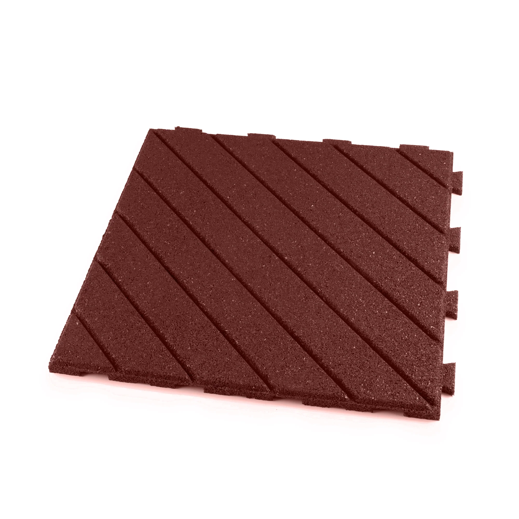 Slatted Interlocking Rubber Paver Tile - Image 22