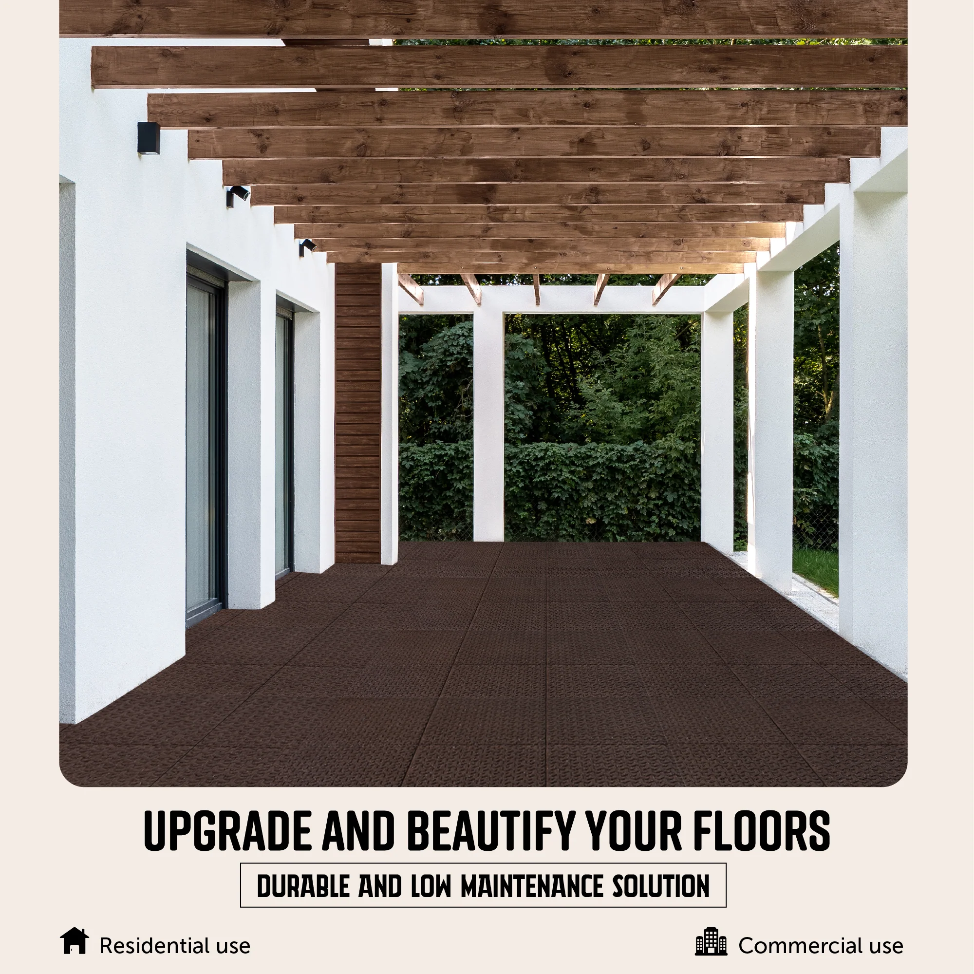 Windmill Interlocking Rubber Paver Tile - Image 6