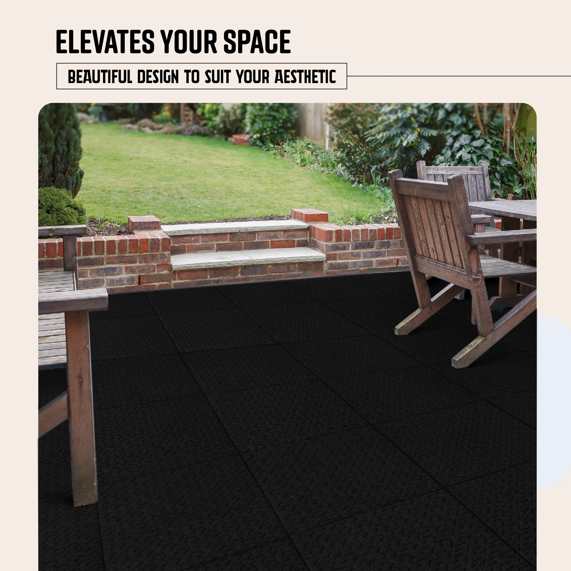 Windmill Interlocking Rubber Paver Tile - Image 8